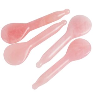 spoon rose quartz gua sha