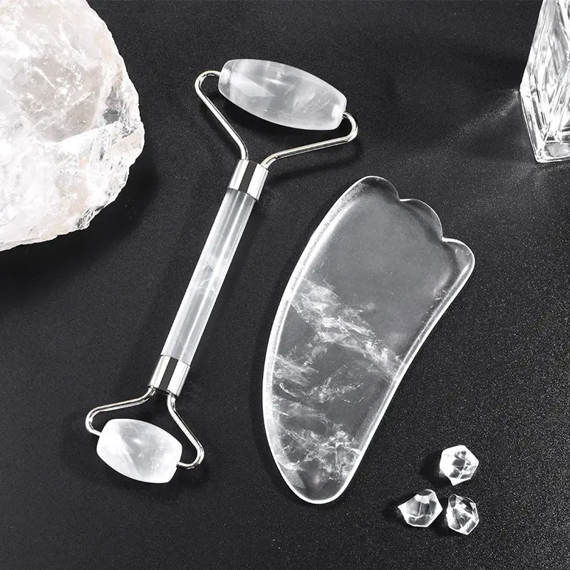 rock quartz claw gua sha