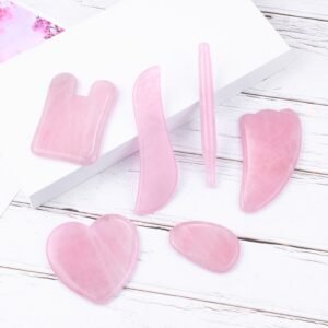 rose quartz gua sha