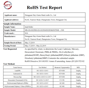 RoHS test report