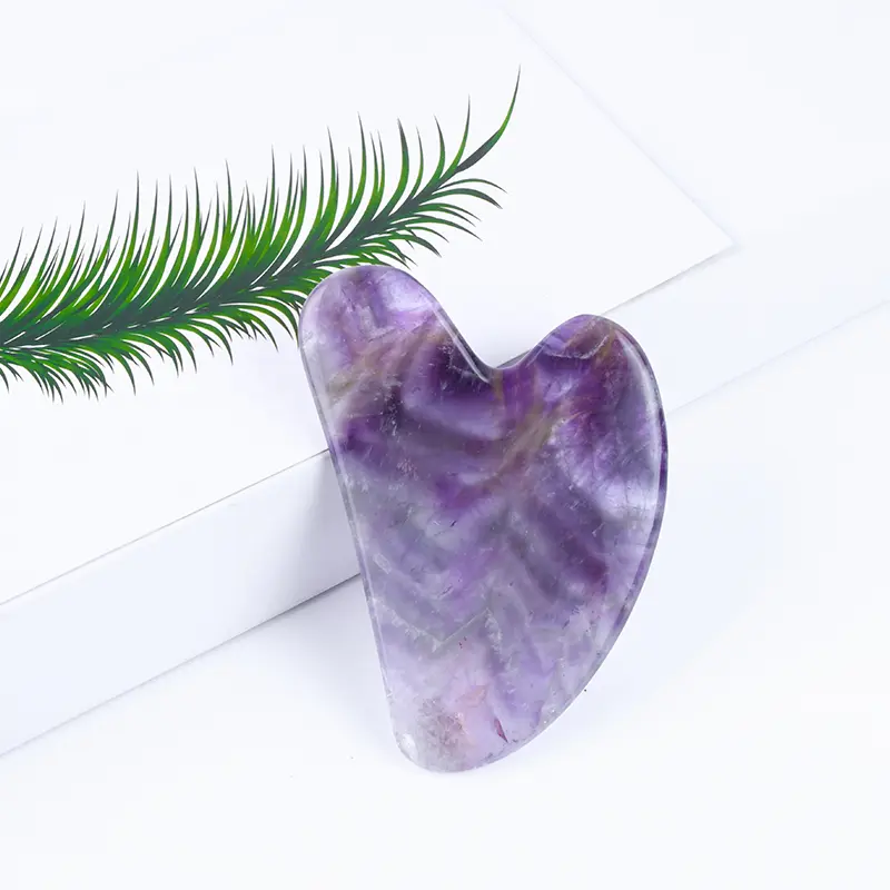 amethyst gua sha