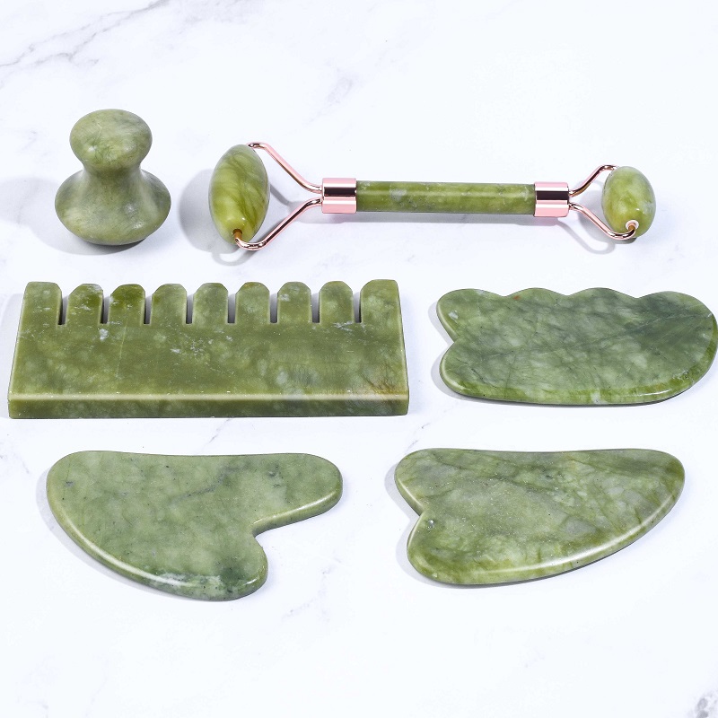 green jade gua sha set | Gua Sha Tool Wholesale