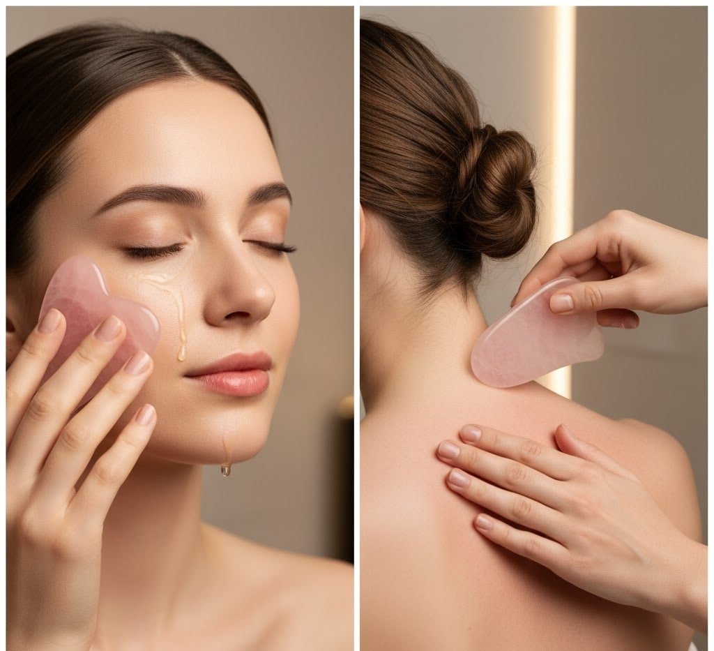 how to use gua sha stone