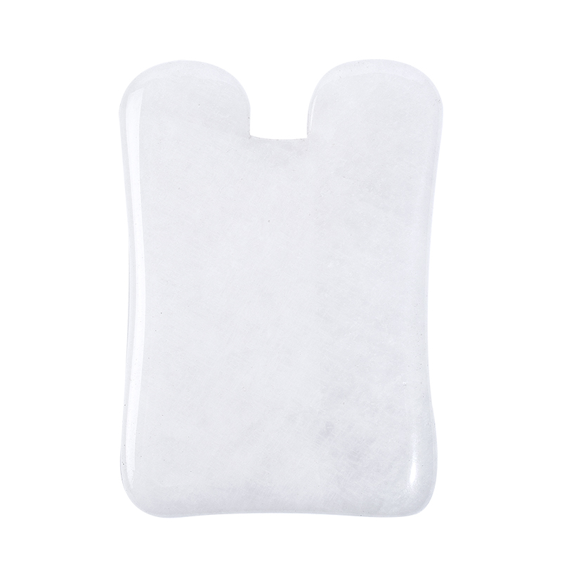 white jade gua sha concave