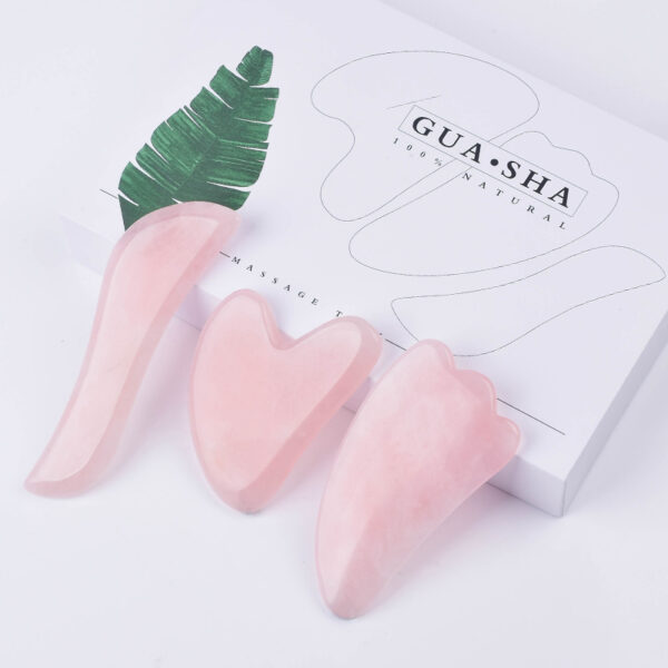 rose quartz gua sha