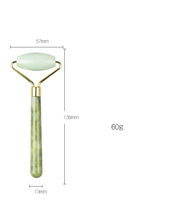 Natural Xiuyan Green Jade Roller Micro-Neck Therapy Massage - Image 6