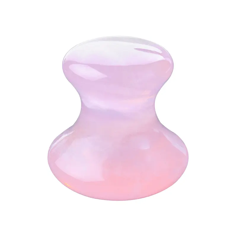 mushroom rose quartz gua sha