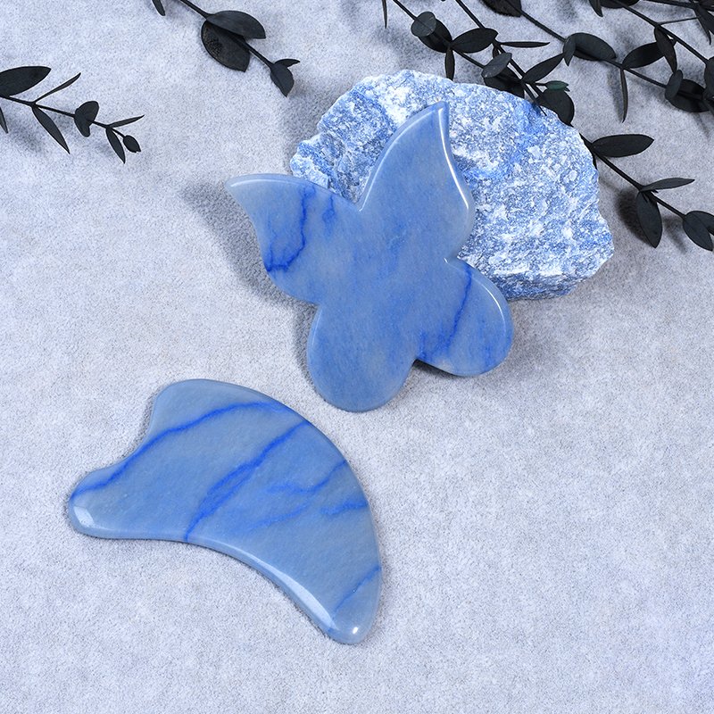 blue aventurine gua sha