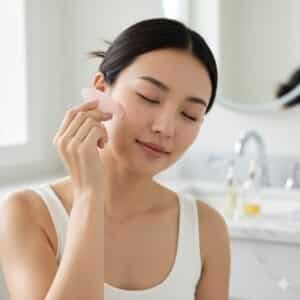 gua sha for dark circles