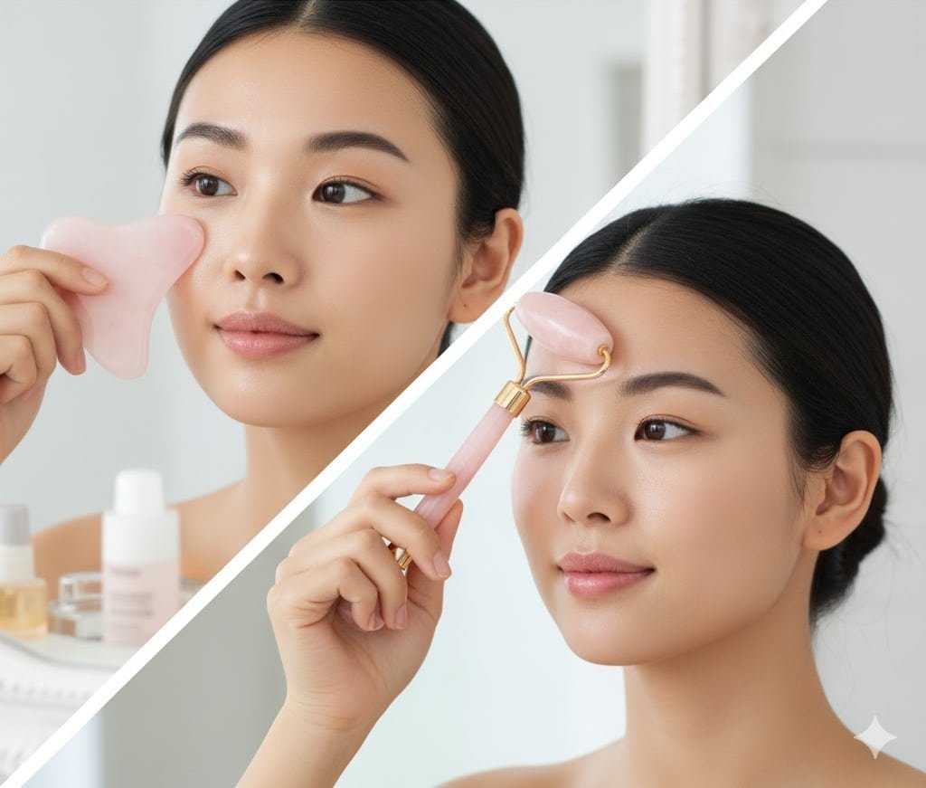 gua sha vs jade roller