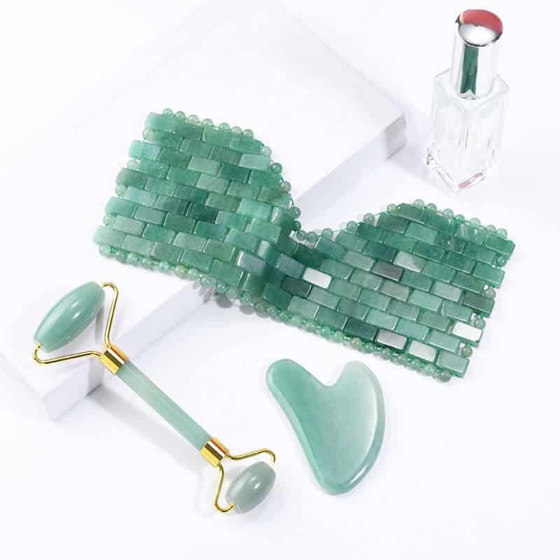 jade roller gua sha set 3 - Jade Roller and Gua Sha Set Wholesale | Gua Sha Supplier & Manufacturer