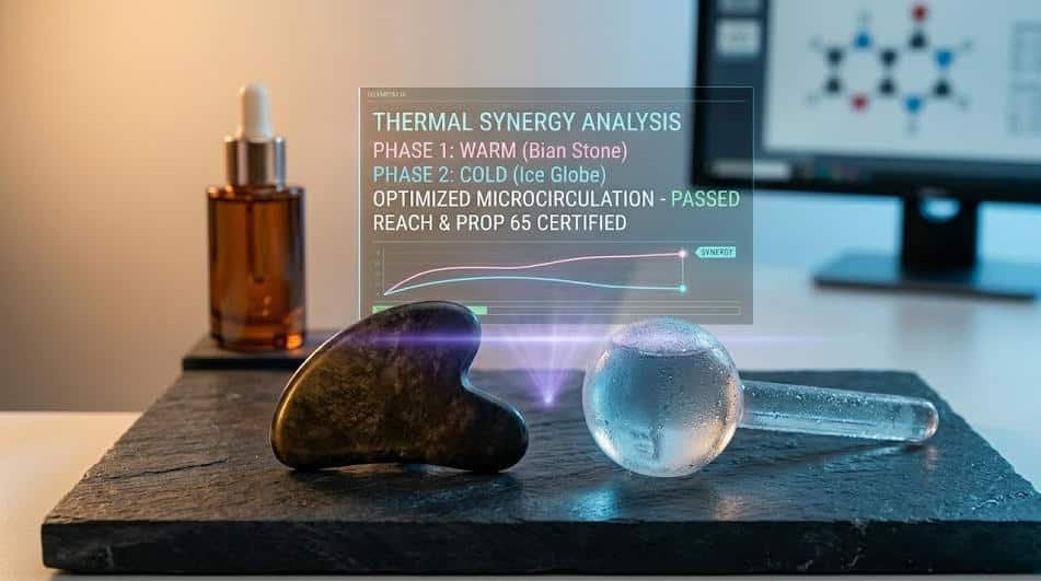 gua sha and ice globe benefits