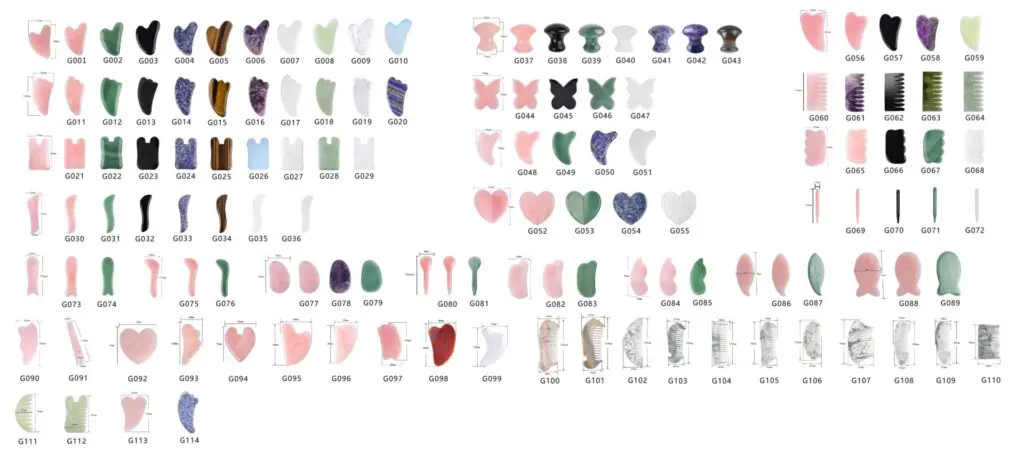 gua sha catalogue