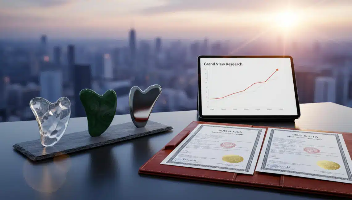 Market Analysis of Gua Sha Tools in Three Different Materials