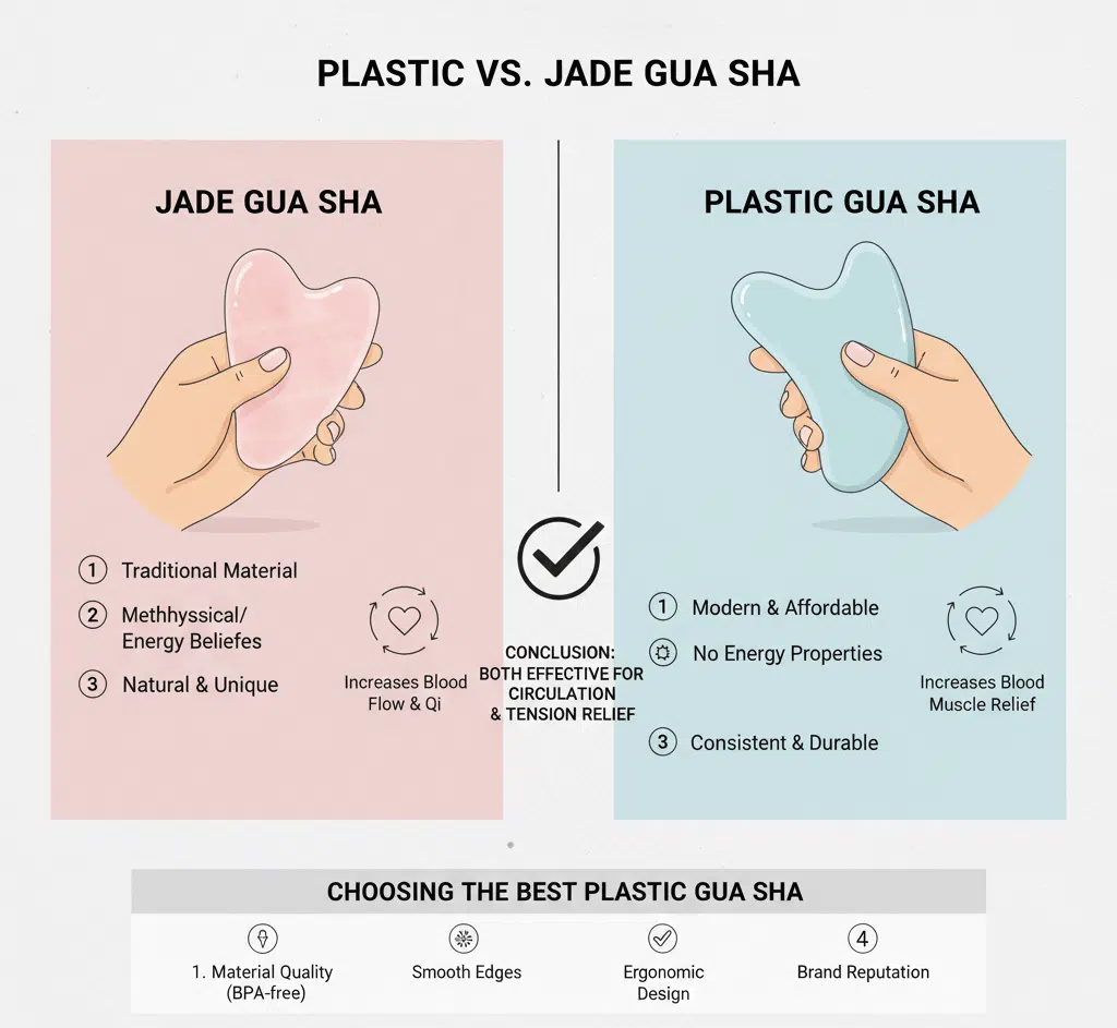 plastic vs jade gua sha