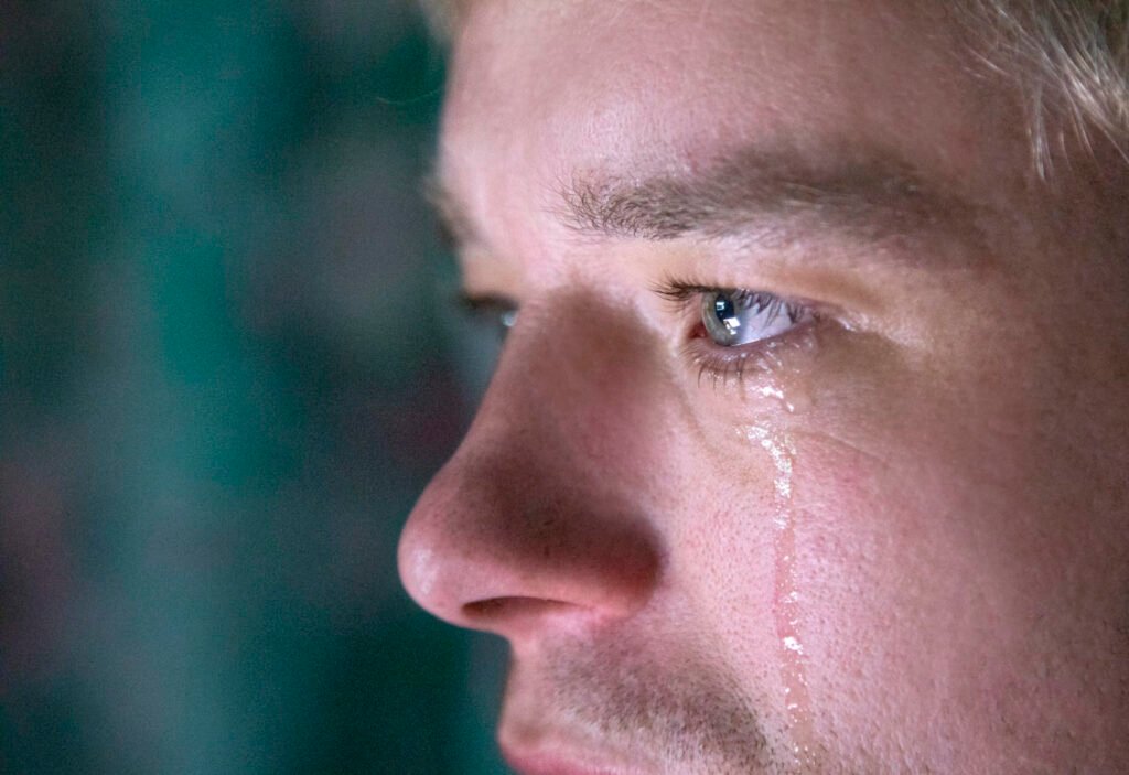 Crying Afte Gua Sha