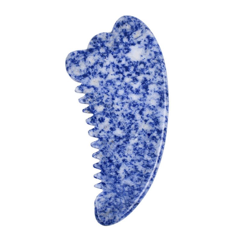blue spot gua sha