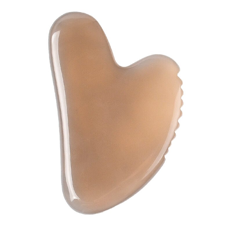 gray agate gua sha