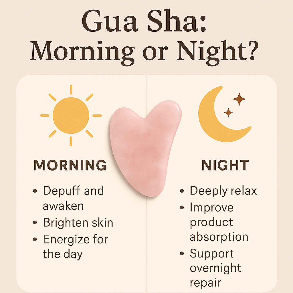 gua sha before and after