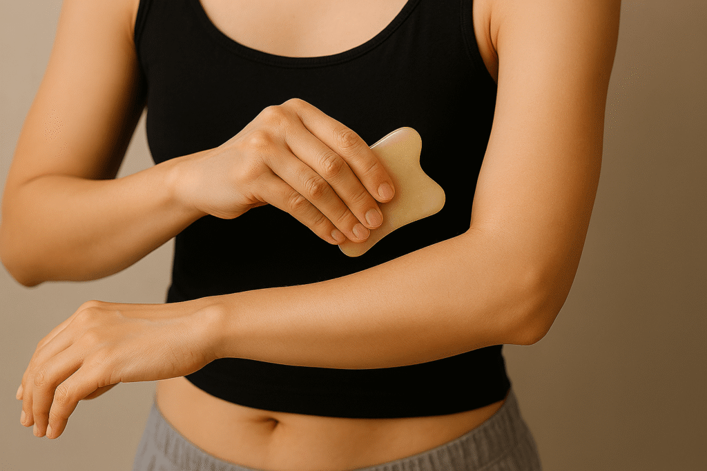 upper limb gua sha
