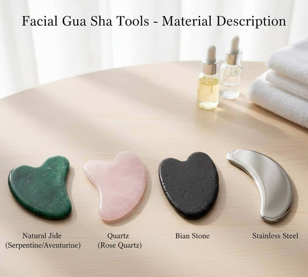 facial gua sha material