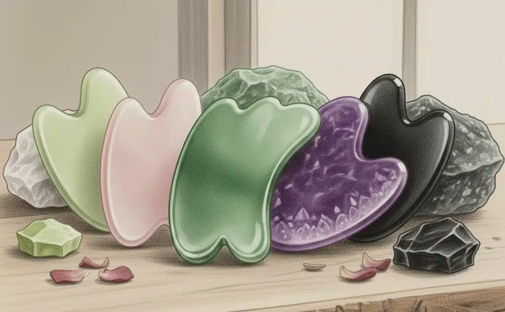 5 gua sha materials