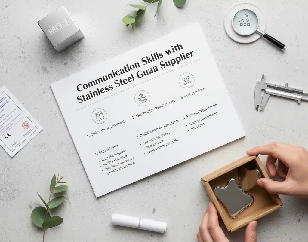 Communication Skills with Stainless Steel Gua Sha Supplier
