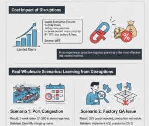Logistics Risks Seen in Real Wholesale Operations