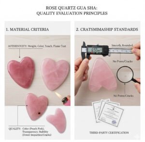 Quality of Rose Quartz Gua Sha Tools