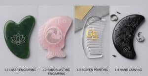 custom gua sha logo technology