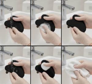 how to clean black obsidian gua sha