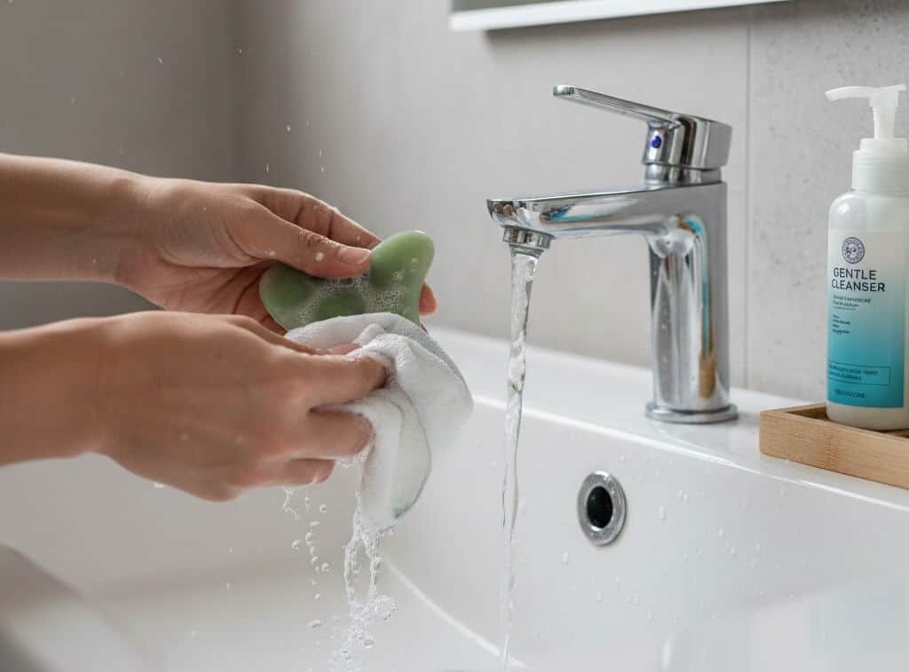 how to clean gua sha