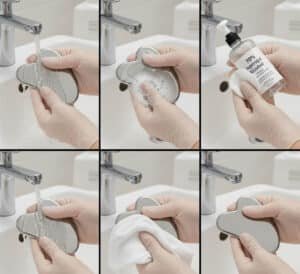 how to clean stainless steel gua sha