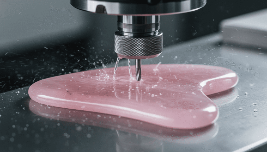 Gua Sha Factory Using CNC