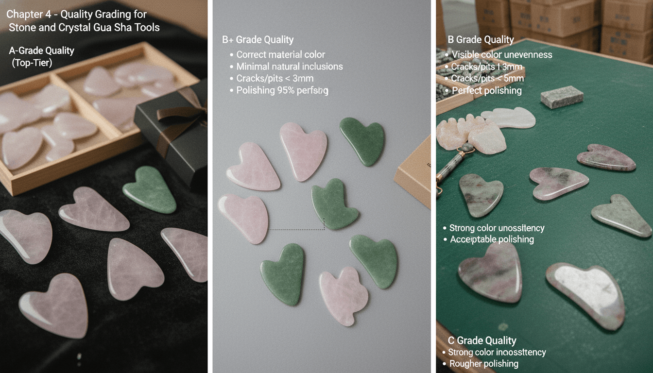 Quality Grading for Stone and Crystal Gua Sha Tools