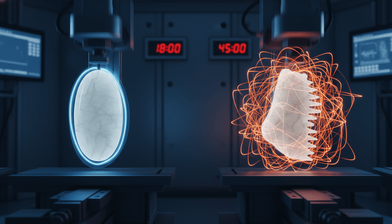 Shape-Driven Differences in Manufacturing Cycle