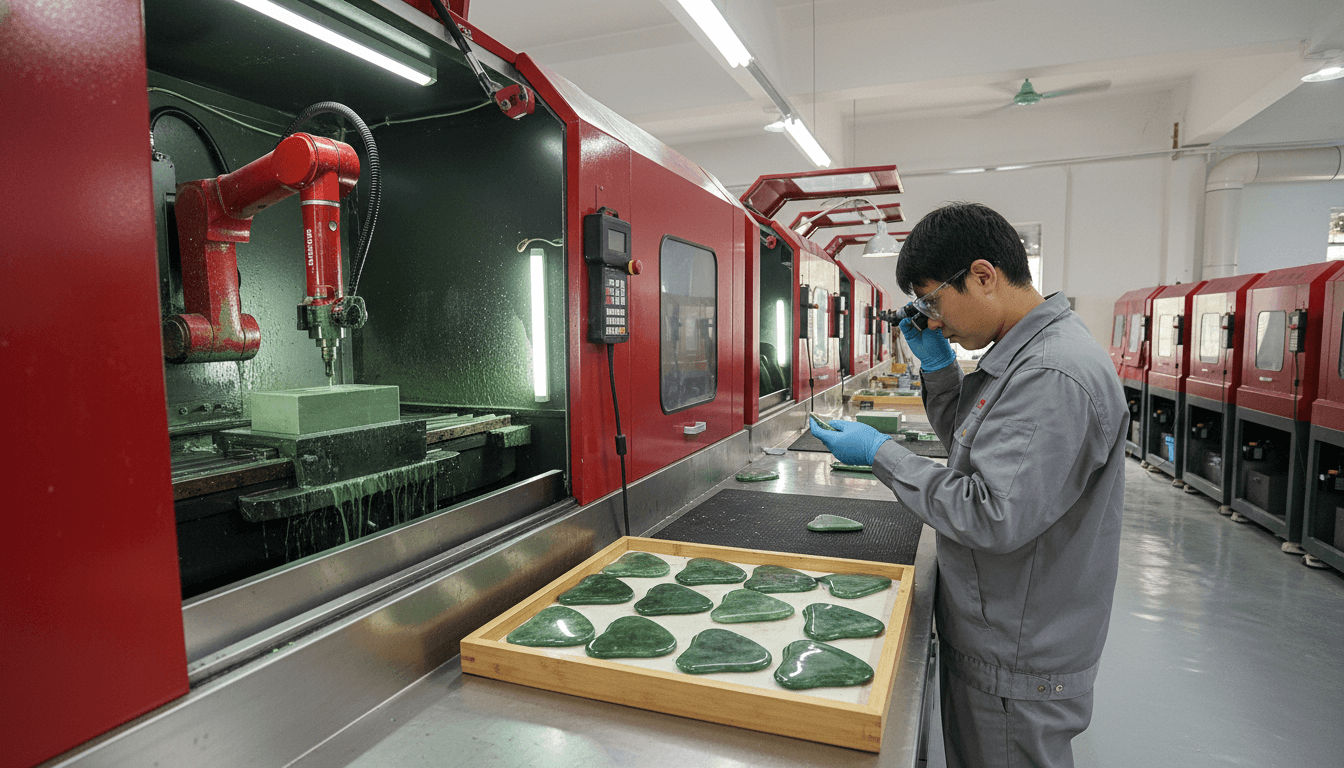 Smart CNC Use in Gua Sha Factories