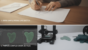 gua sha custom From Concept to Initial Sketch