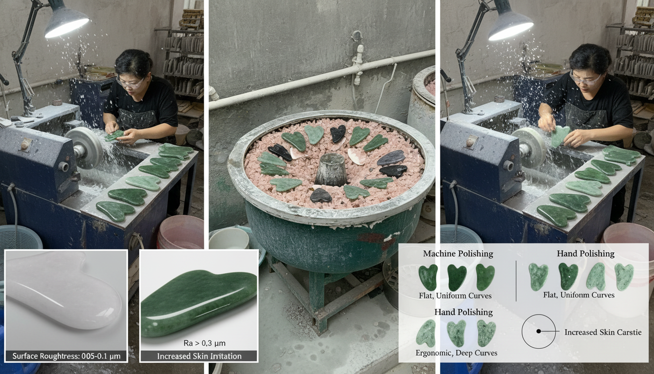 gua sha factory Polishing and Finishing