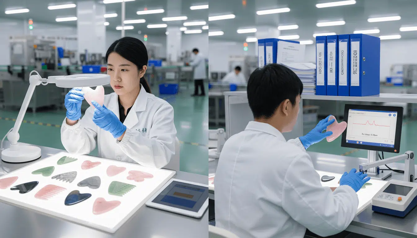 gua sha manufacturer polishing QC