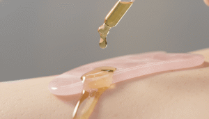 oil use with gua sha