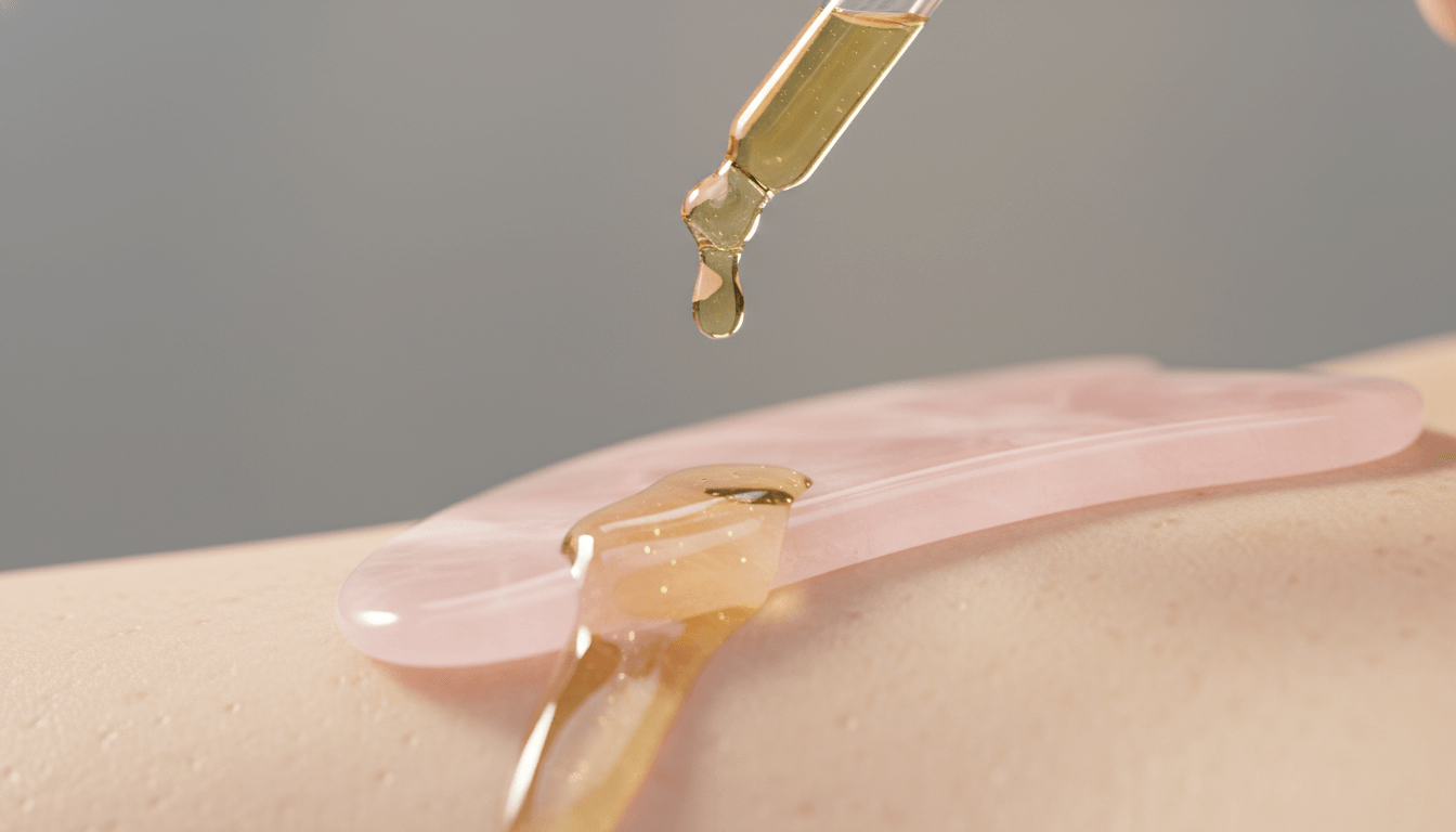 oil use with gua sha