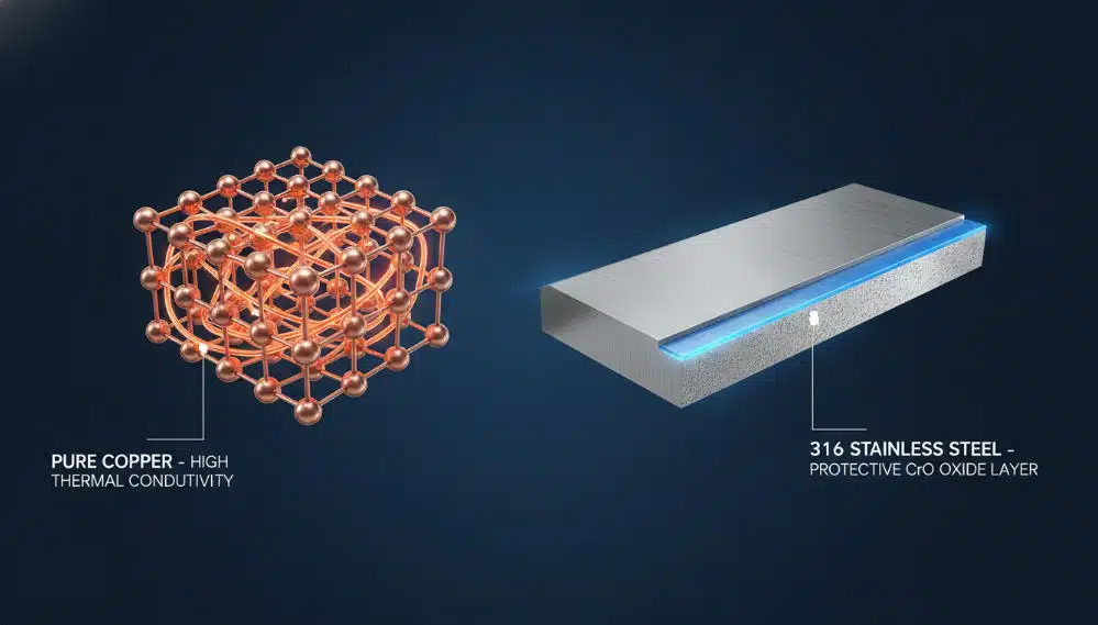 Copper vs Stainless Steel
