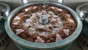 Rose Quartz Polishing Process