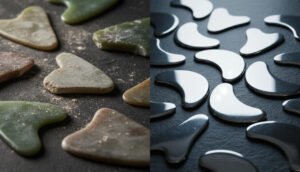 Stainless Steel Gua Sha Tools vs. Jade Gua Sha Tools