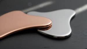 copper gua sha and stainless steel gua sha different
