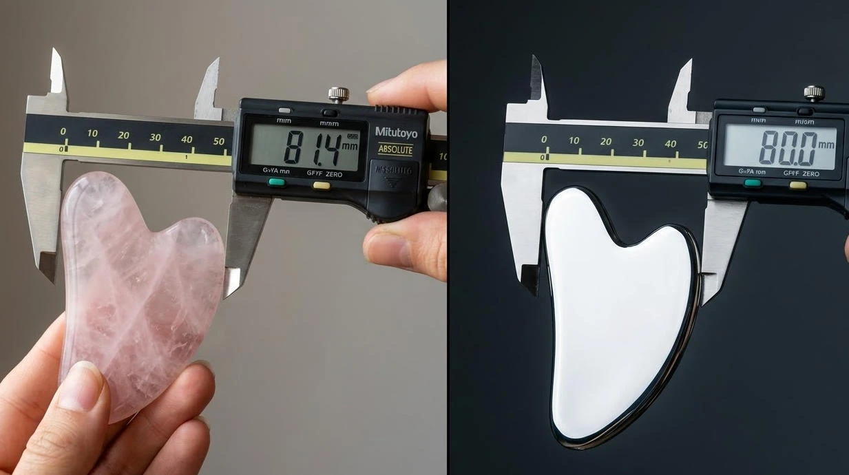 different material gua sha size