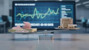 By observing the tilt of the balance scale, we illustrate that in the Gua Sha wholesale trade, air freight rates are higher than sea freight rates.