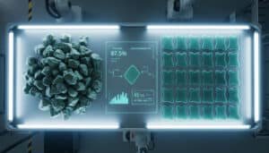 The left side shows the raw stone, and the right side shows the processed gua sha tools.