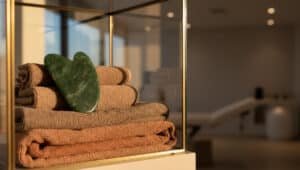 An Exquisite Spa Guasha Setting